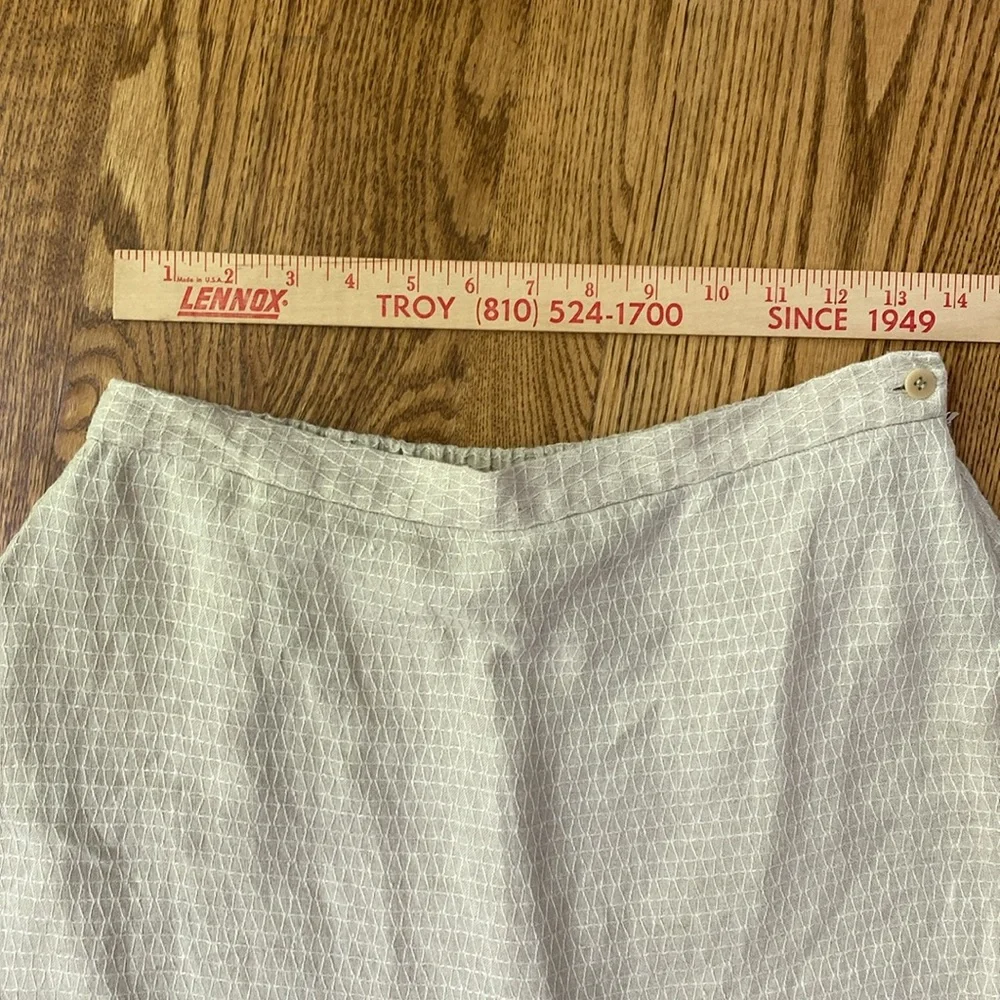 Eileen Fisher 100% linen maxi skirt minimalist light academic lightweight Small - Picture 5 of 11